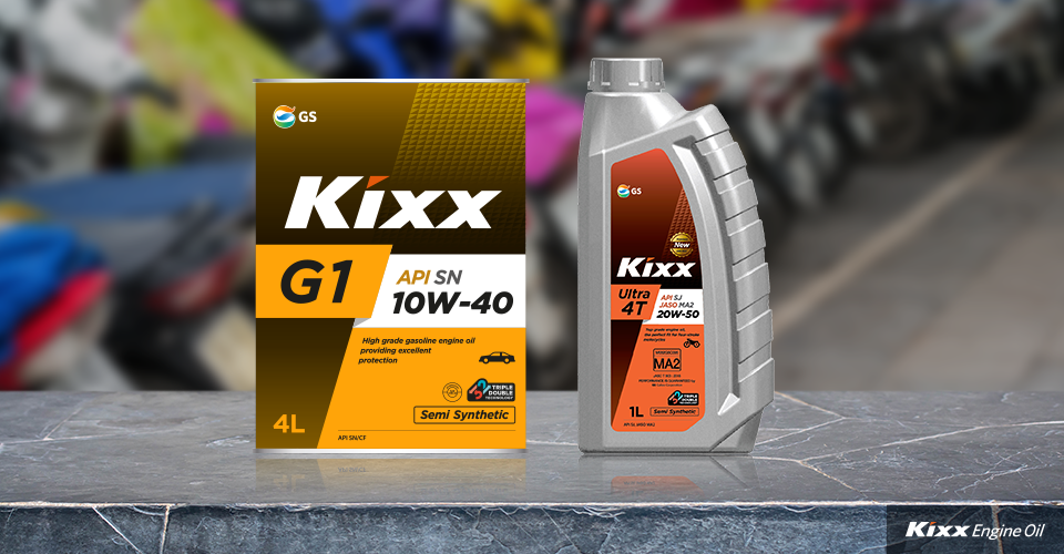 베트남에 판매되는 Kixx 엔진오일